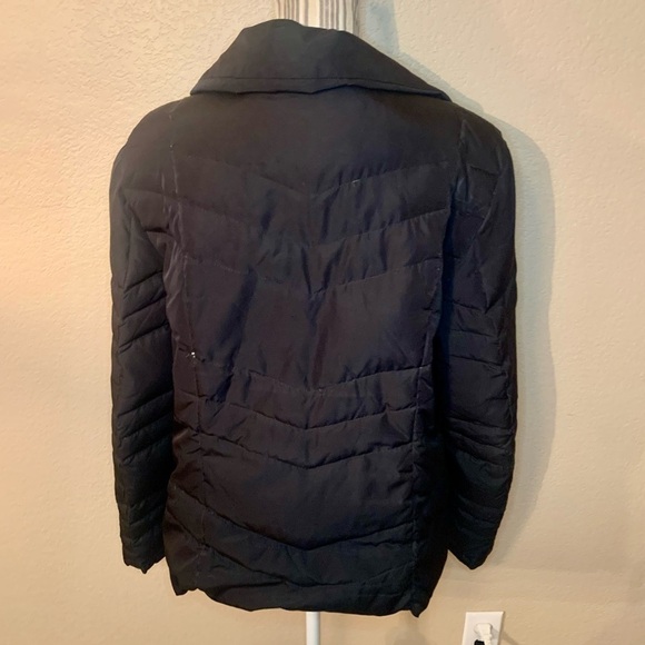 Kenneth Cole Reaction Coat Large Black Puffer Jacket Duckdown Wildfowl Feathers - Picture 9 of 16